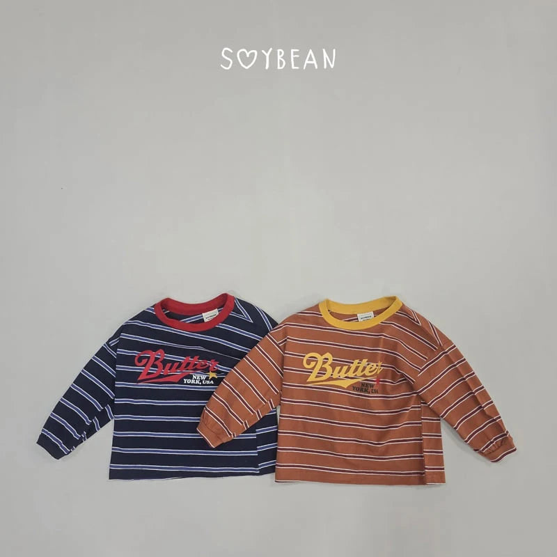 Little Foxx – Button Striped Tee