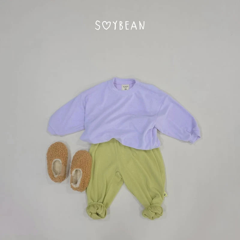 Little Foxx – Soft Color Block Top and Bottom Set