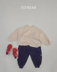 Little Foxx – Soft Color Block Top and Bottom Set