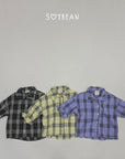 Little Foxx – Plaid Boxy Shirt