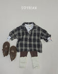 Little Foxx – Plaid Boxy Shirt
