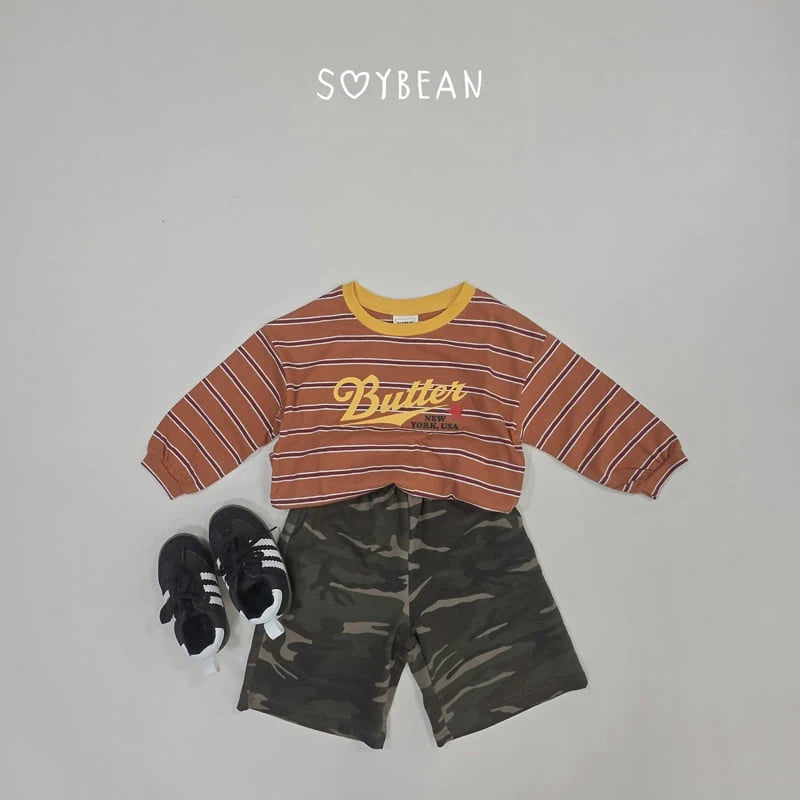 Little Foxx – Button Striped Tee