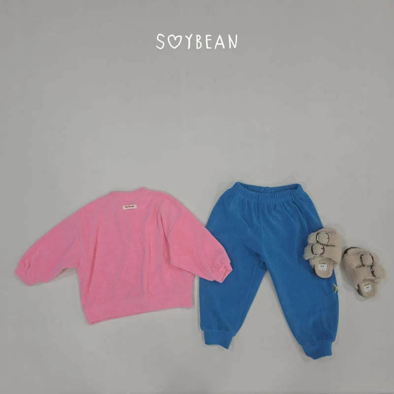Little Foxx – Soft Color Block Top and Bottom Set
