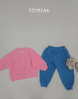 Little Foxx – Soft Color Block Top and Bottom Set