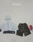 Little Foxx – Waffle String Hooded Tee