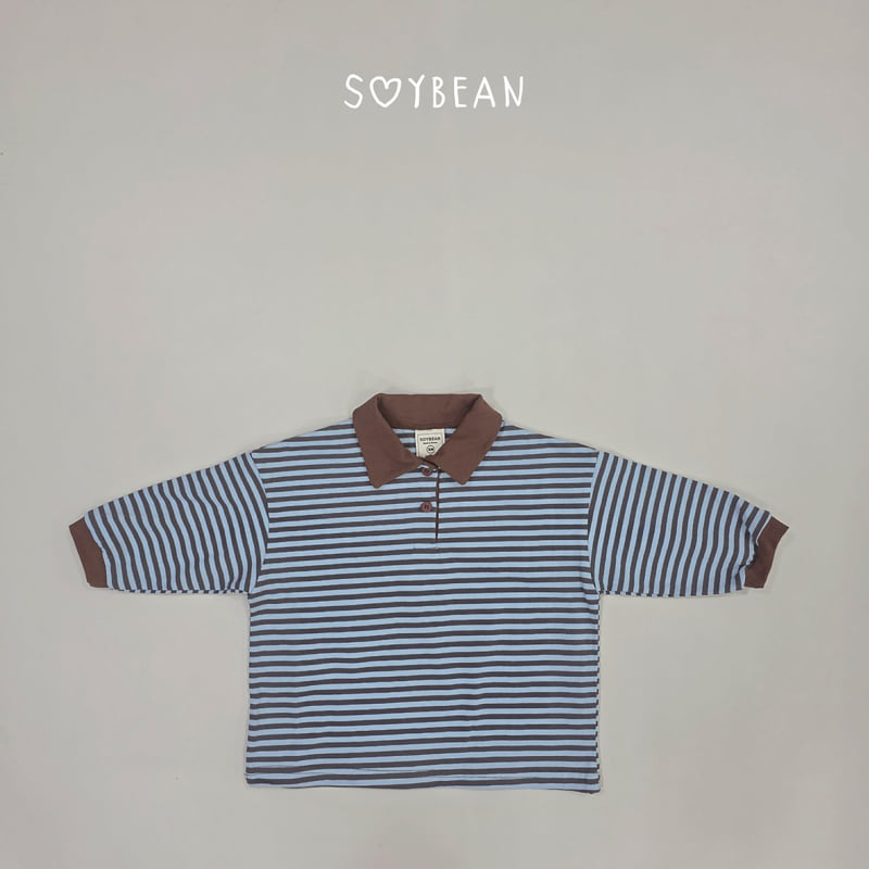 Little Foxx – Striped Collar Sweatshirt