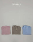 Little Foxx – Striped Button Hoodie