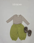 Little Foxx – Jam Striped Top and Bottom Set