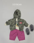 Little Foxx – Camo Hooded Windbreaker