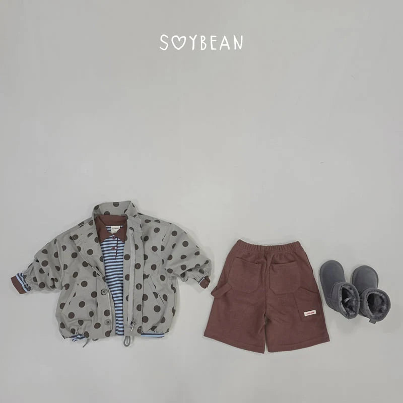 Little Foxx – Loose Fit Dot Safari Jacket
