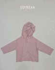 Little Foxx – Striped Button Hoodie