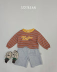 Little Foxx – Button Striped Tee