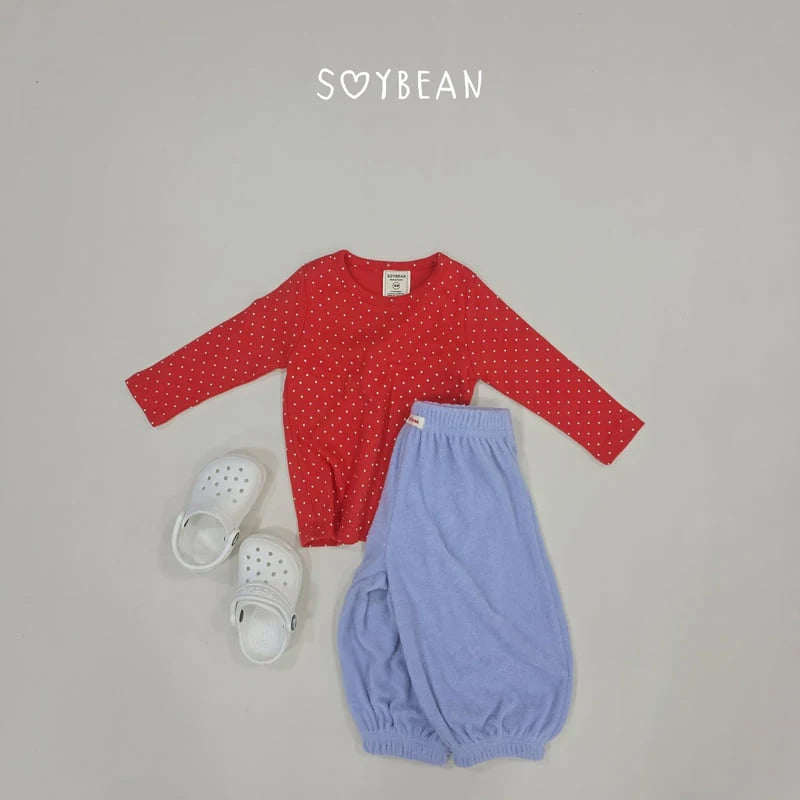 Little Foxx – Dot Cokcok Top and Bottom Set
