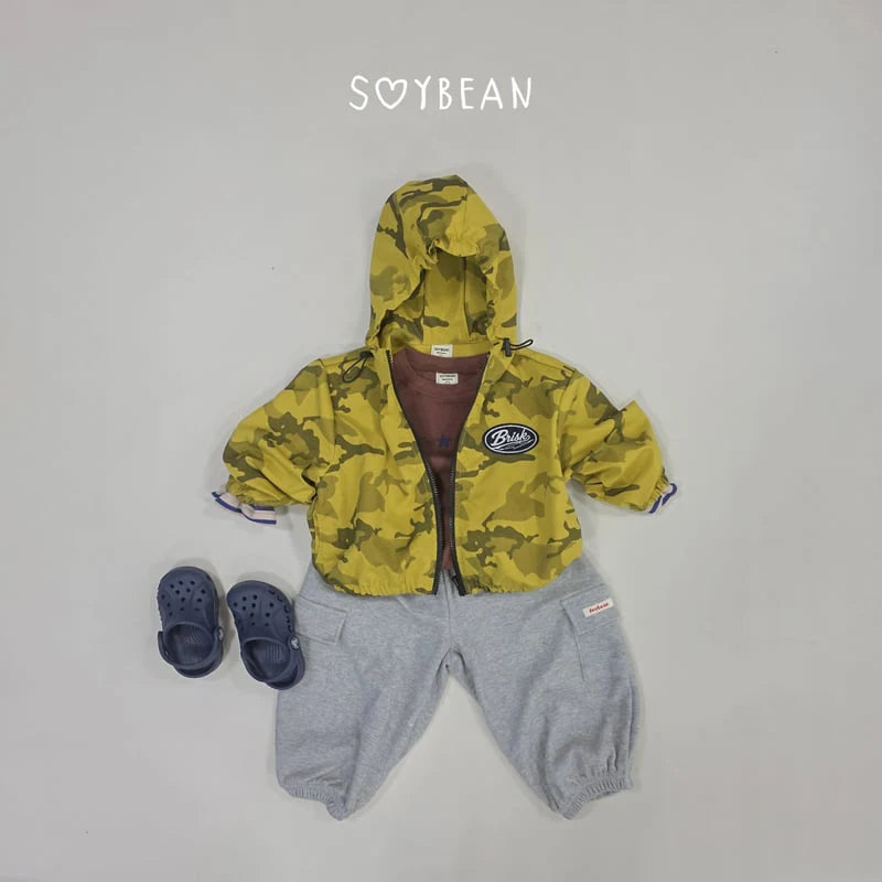 Little Foxx – Camo Hooded Windbreaker