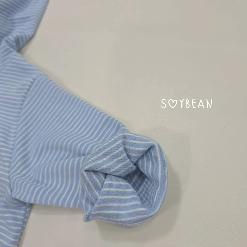 Little Foxx – Striped Button Hoodie