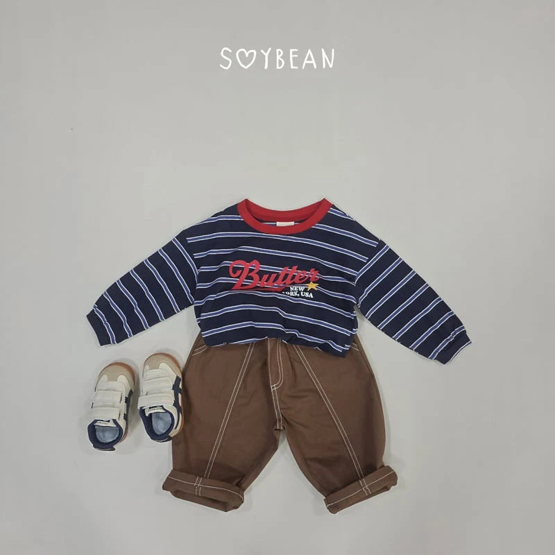 Little Foxx – Button Striped Tee