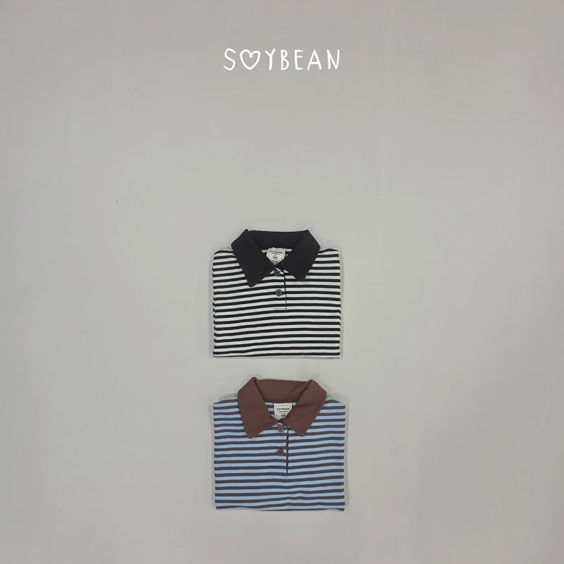 Little Foxx – Striped Collar Sweatshirt