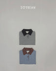 Little Foxx – Striped Collar Sweatshirt