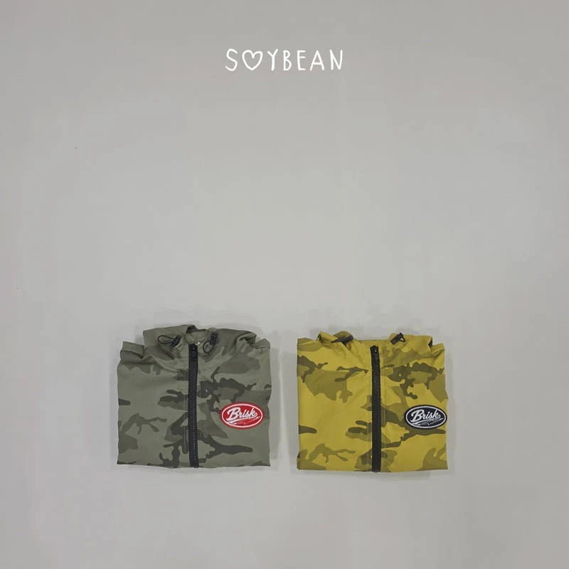 Little Foxx – Camo Hooded Windbreaker