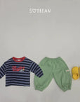 Little Foxx – Button Striped Tee