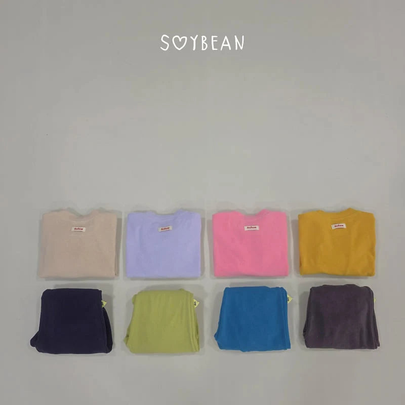 Little Foxx – Soft Color Block Top and Bottom Set