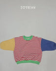 Little Foxx – Striped Crayon Sweatshirt