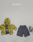 Little Foxx – Camo Hooded Windbreaker