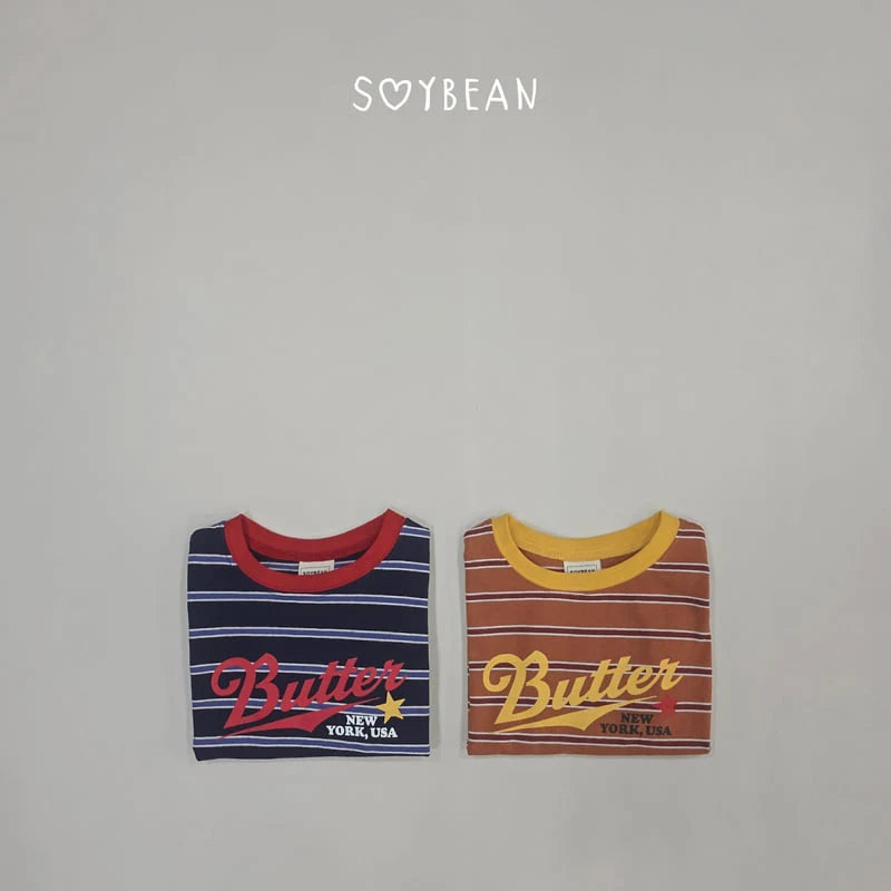 Little Foxx – Button Striped Tee