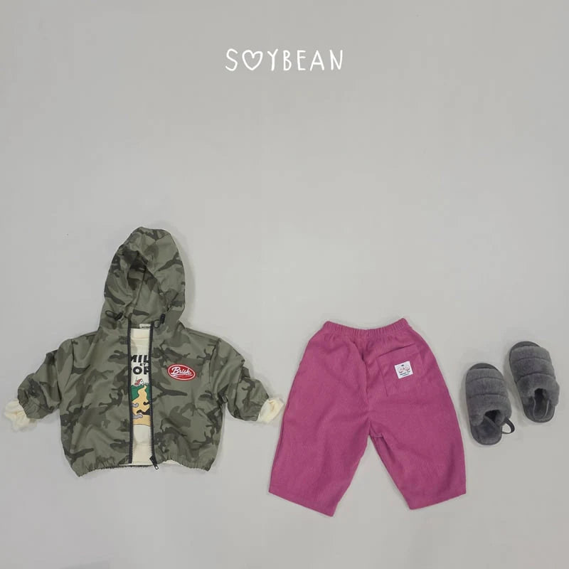 Little Foxx – Camo Hooded Windbreaker