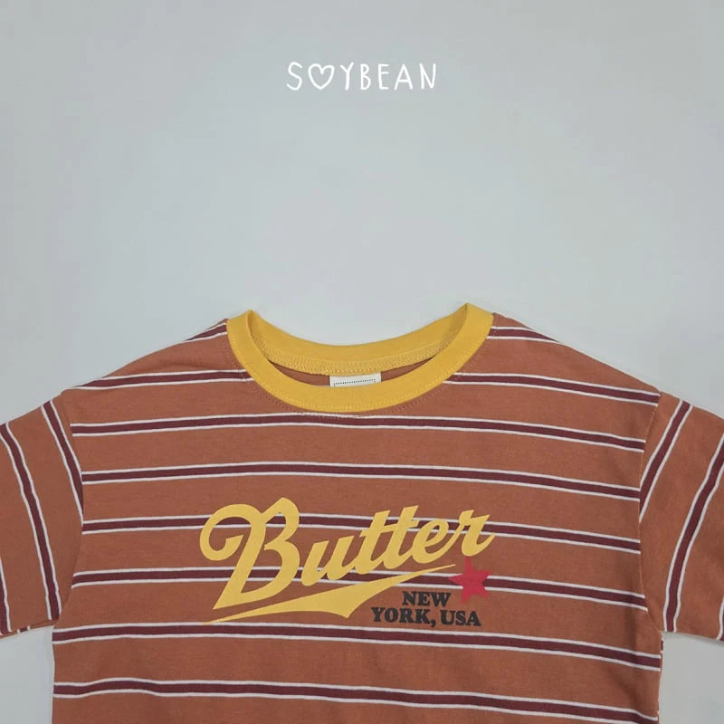 Little Foxx – Button Striped Tee