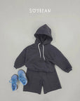 Little Foxx – Hooded Bermuda Top and Bottom Set