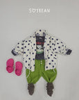 Little Foxx – Loose Fit Dot Safari Jacket