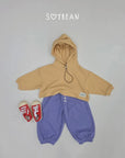 Little Foxx – Waffle String Hooded Tee