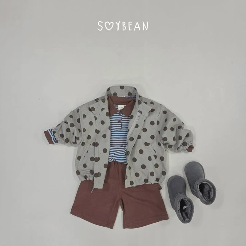 Little Foxx – Loose Fit Dot Safari Jacket