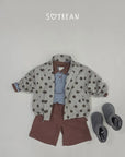 Little Foxx – Loose Fit Dot Safari Jacket