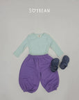 Little Foxx – Kkoma Collar Top and Bottom Set