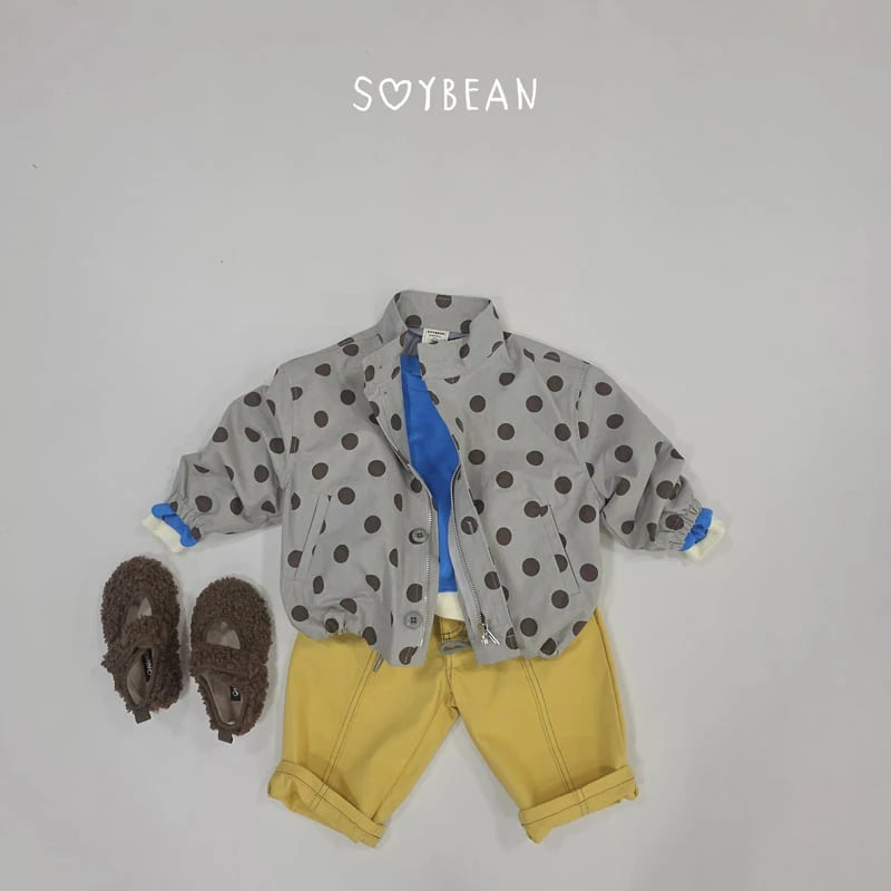 Little Foxx – Loose Fit Dot Safari Jacket