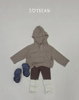 Little Foxx – Striped Button Hoodie