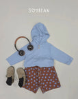 Little Foxx – Striped Button Hoodie