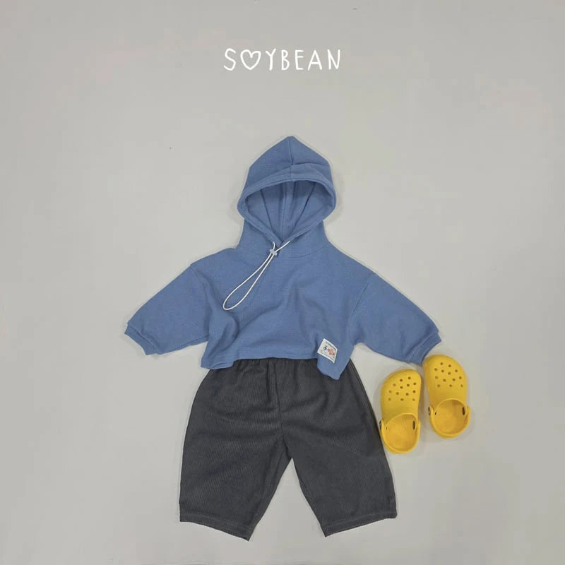 Little Foxx – Waffle String Hooded Tee