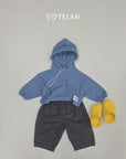 Little Foxx – Waffle String Hooded Tee