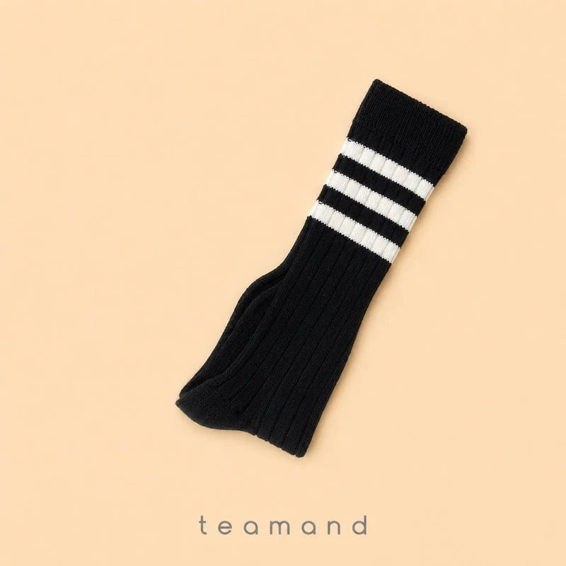 Little Foxx – 3-Line Ribbed Knee Socks