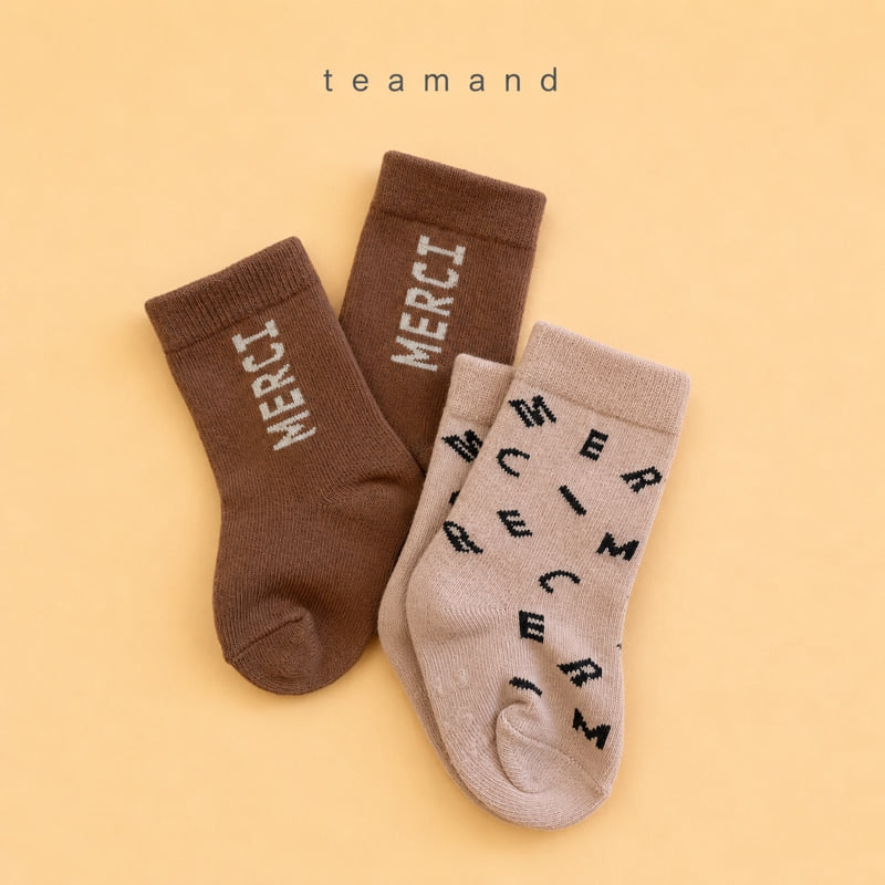 Little Foxx – Merci Sock Set Mom Couple