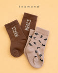 Little Foxx – Merci Sock Set Mom Couple