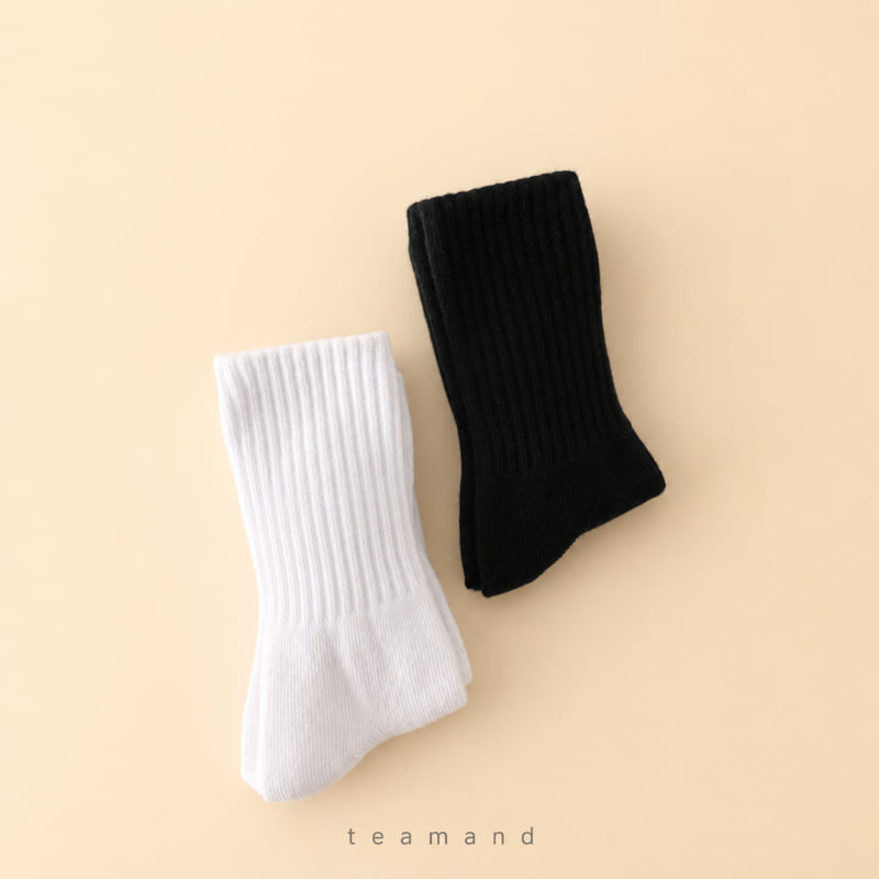 Little Foxx – Solid Crew Sock Set