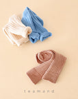 Little Foxx – Ribbed Cream Cheese Sock Set  Mom Couple