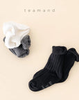 Little Foxx – Ribbed Plain Sock Set Mom Couple