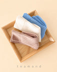 Little Foxx – Ribbed Cream Cheese Sock Set  Mom Couple