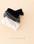 Little Foxx – Ribbed Plain Sock Set Mom Couple