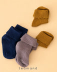 Little Foxx – Ribbed Cover Sock Set